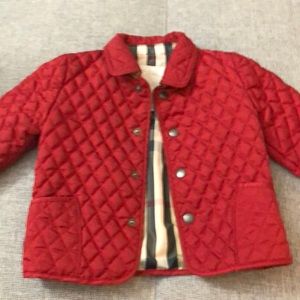 Burberry kids quilted jacket